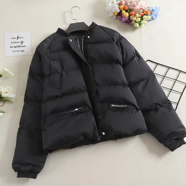 Geaca de dama moderna cu fermoar si nasturi in patru culori