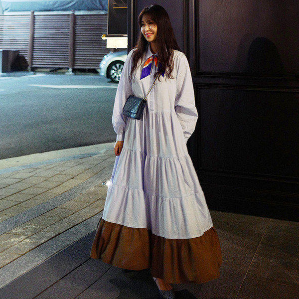 Model de dama modern croi rochie lunga