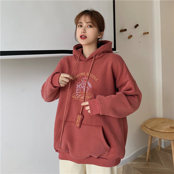 Hanorac zilnic de damă în trei culori cu inscripții