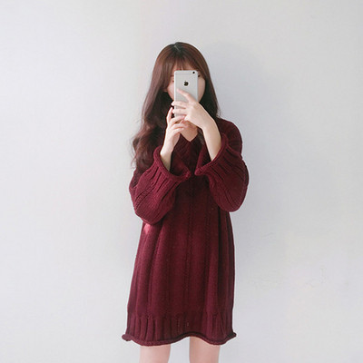 Pulover de dama modern cu decolteu spitz potrivit pentru gravide in trei culori