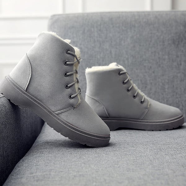 Alkalmi női téli csizma puha béléssel, három színben