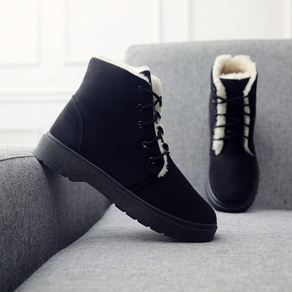 Alkalmi női téli csizma puha béléssel, három színben