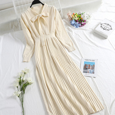 Rochie moderna de dama cu panglica in mai multe culori