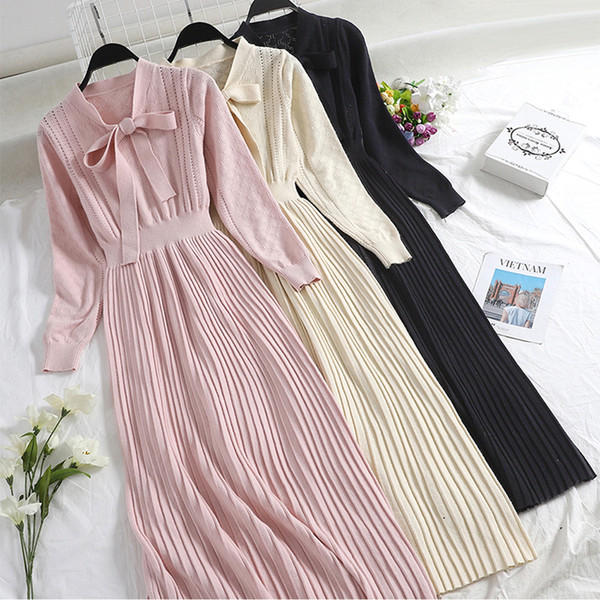 Rochie moderna de dama cu panglica in mai multe culori