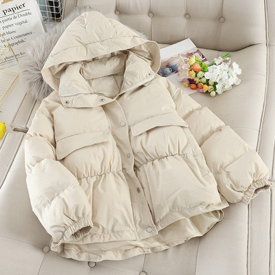 Geaca de dama model asimetric cu gluga in mai multe culori