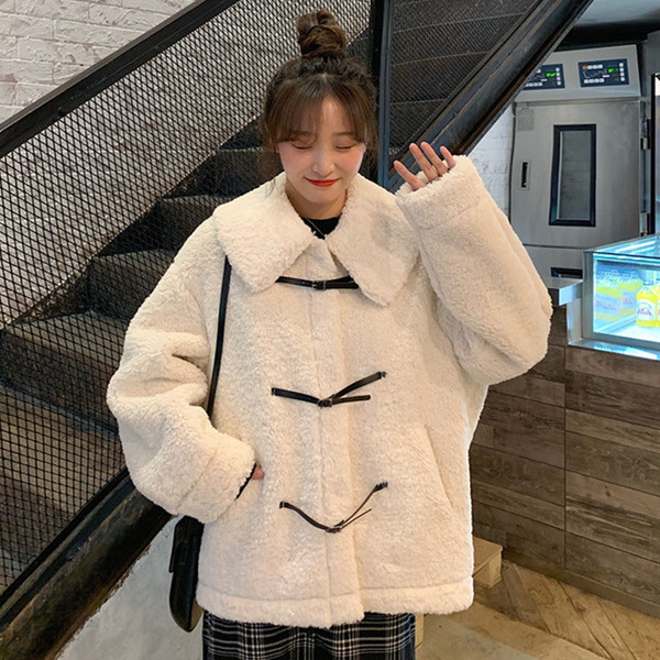 Női alkalmi kabát két színben, zsebekkel