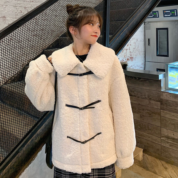 Női alkalmi kabát két színben, zsebekkel