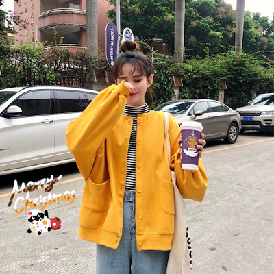 Hanorac zilnic de dama in trei culori cu nasturi si buzunare