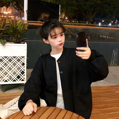 Hanorac zilnic de dama in trei culori cu nasturi si buzunare