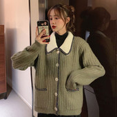 Vesta de dama moderna in doua culori cu buzunare