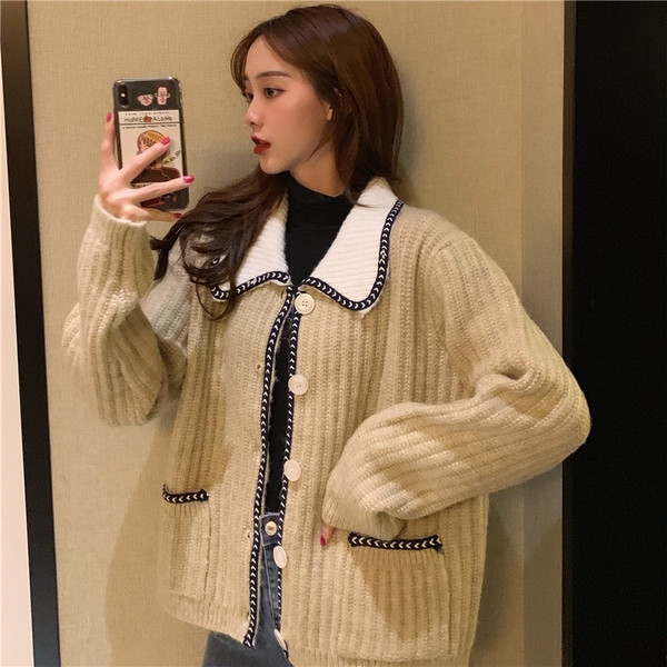 Vesta de dama moderna in doua culori cu buzunare