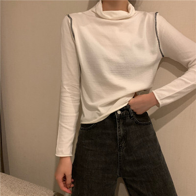 Bluză casual de damă subțire în trei culori