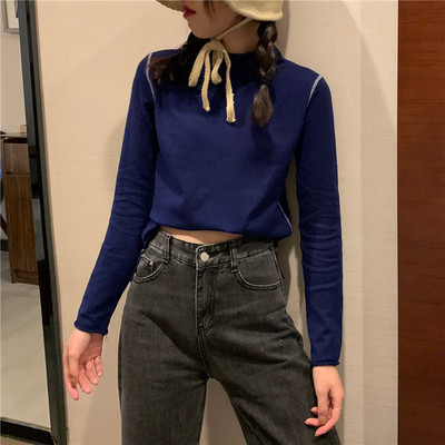 Bluză casual de damă subțire în trei culori