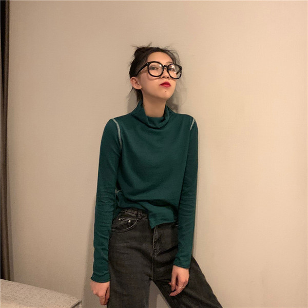 Bluză casual de damă subțire în trei culori