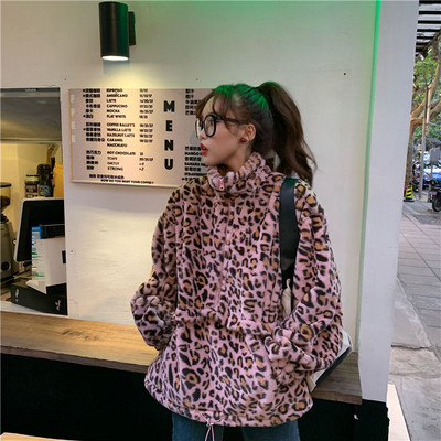 Hanorac de dama modern in mai multe culori cu model animal