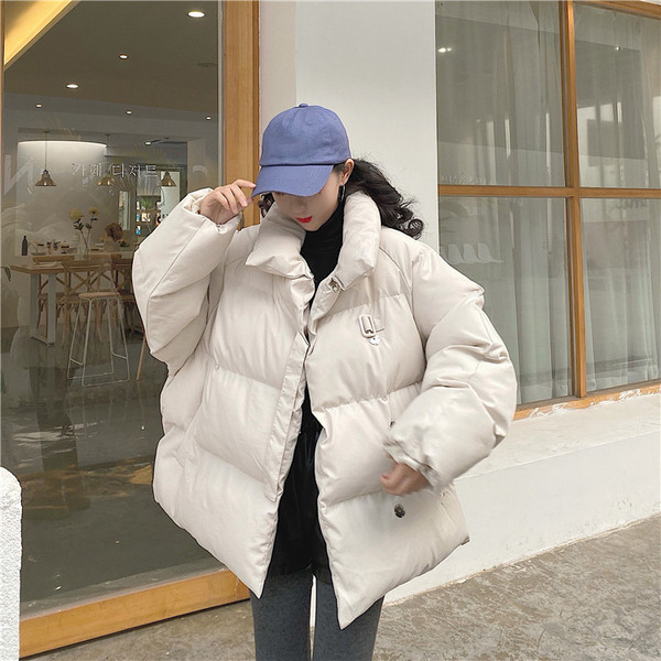 Jachetă largă de zi cu zi pentru femei, în trei culori, cu buzunare