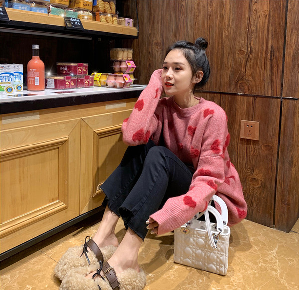 Modern női hosszú pulóver két színben, ovális nyakkivágással