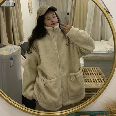 Γυναικείο casual φούτερ με κουμπιά σε δύο χρώματα