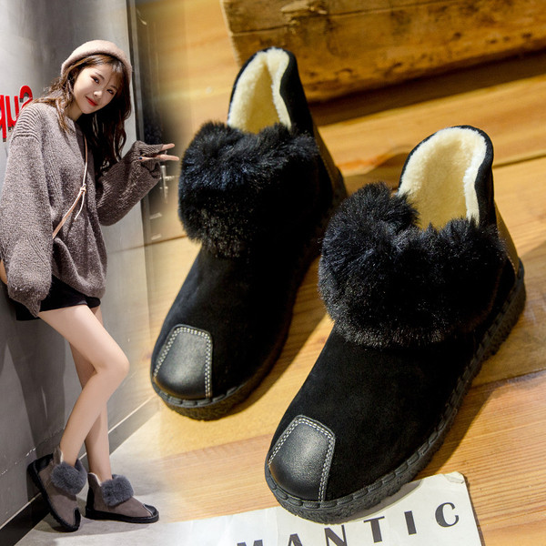 Női téli cipő puha béléssel több színben