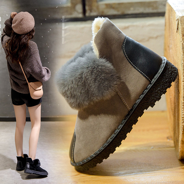 Női téli cipő puha béléssel több színben