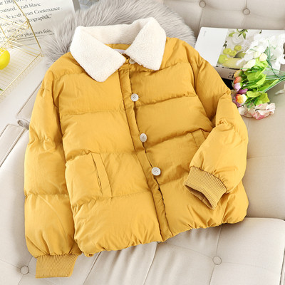 Geaca de iarna dama cu nasturi in mai multe culori