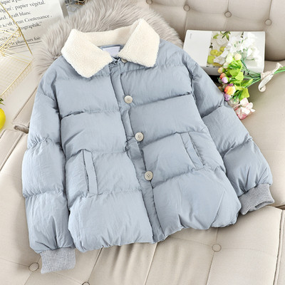 Geaca de iarna dama cu nasturi in mai multe culori