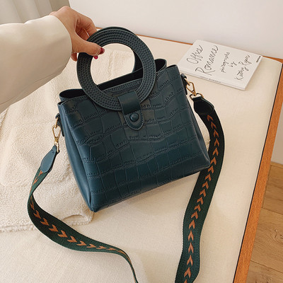 Geanta de dama din piele cu doua manere in mai multe culori