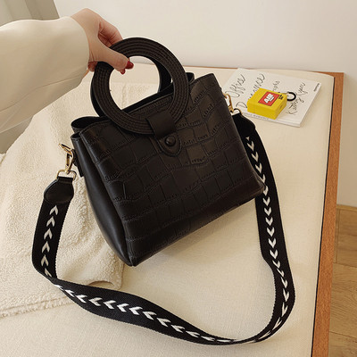 Geanta de dama din piele cu doua manere in mai multe culori