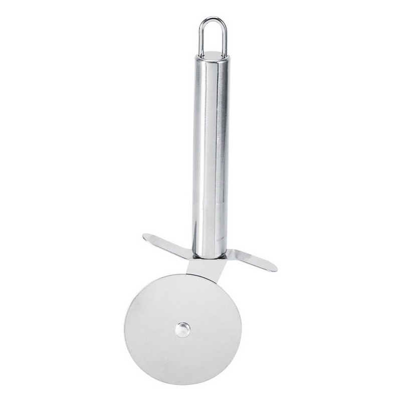 Tacâmuri pentru tăierea ușoară a pizza în culoarea gri