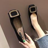 Pantofi moderni de dama cu element metalic in doua culori