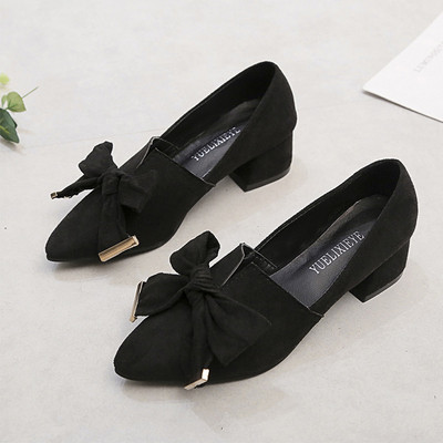 Pantofi moderni dama casual cu panglica in negru, maro si bej