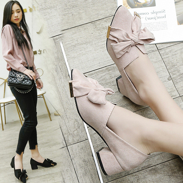 Pantofi moderni dama casual cu panglica in negru, maro si bej