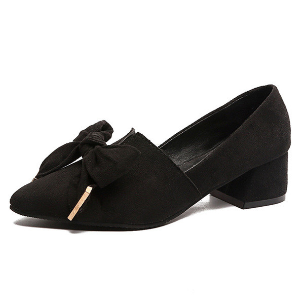 Pantofi moderni dama casual cu panglica in negru, maro si bej