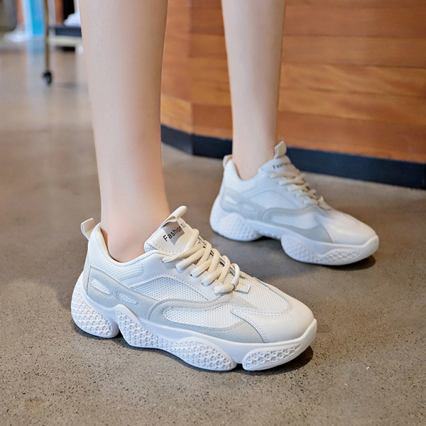 Καθημερινά γυναικεία παπούτσια για τρέξιμο με σκληρή σόλα σε διάφορα χρώματα