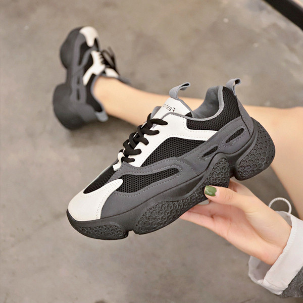 Καθημερινά γυναικεία παπούτσια για τρέξιμο με σκληρή σόλα σε διάφορα χρώματα