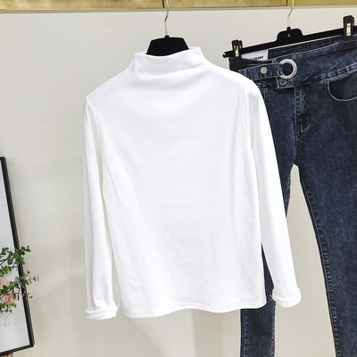 Bluza de dama model nou cu guler polo - mai multe culori