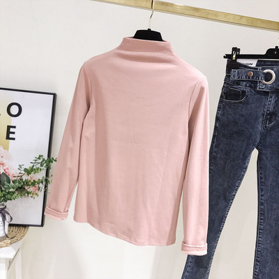 Bluza de dama model nou cu guler polo - mai multe culori