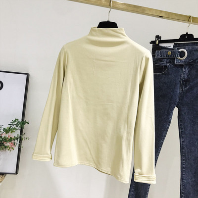 Bluza de dama model nou cu guler polo - mai multe culori