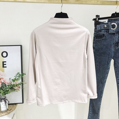 Bluza de dama model nou cu guler polo - mai multe culori