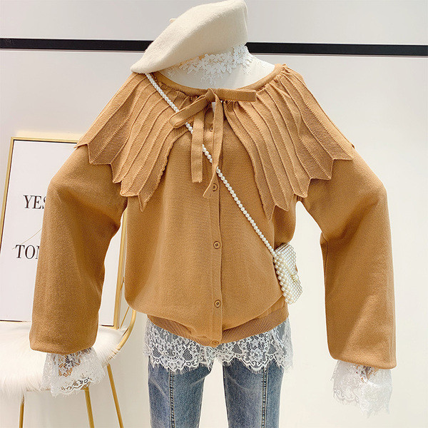 Vesta moderna de dama cu nasturi in trei culori