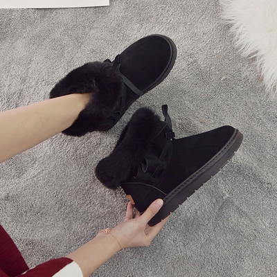 Cizme de dama cu puf si captuseala moale in trei culori