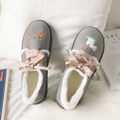 Pantofi casual de dama cu captuseala moale si aplicatie in trei culori