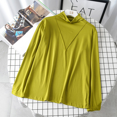 Pulover casual dama cu guler inalt si maneci lungi in patru culori