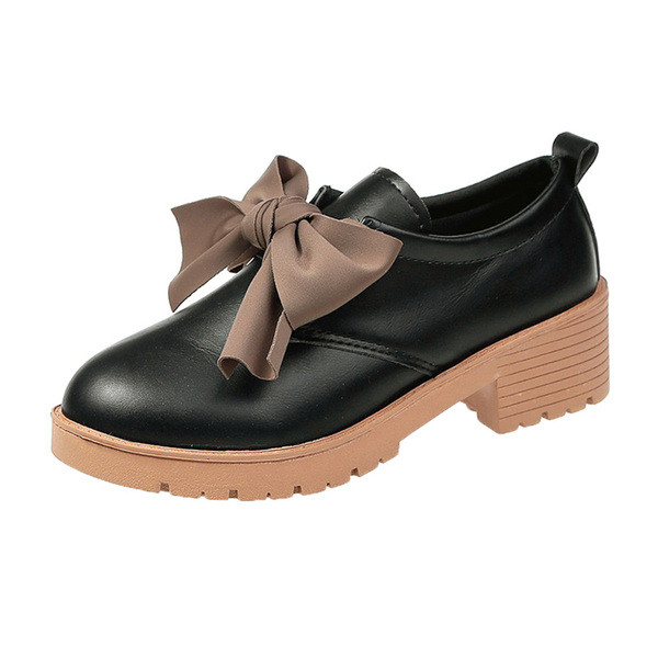 Pantofi casual dama cu talpa plate si panglica in doua culori