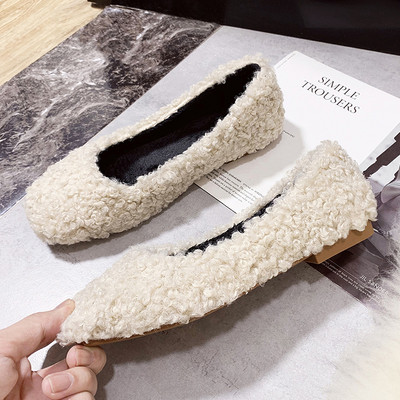 Pantofi casual dama cu puf in mai multe culori