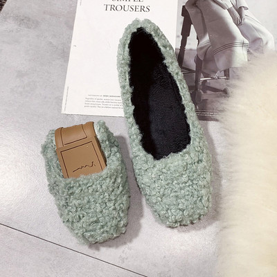 Pantofi casual dama cu puf in mai multe culori