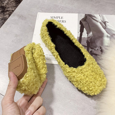 Pantofi casual dama cu puf in mai multe culori