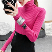 HIT Polo de dama modern potrivit pentru iarna in mai multe culori