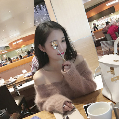 Pulover de iarnă de damă elegant cu decolteu în V în mai multe culori