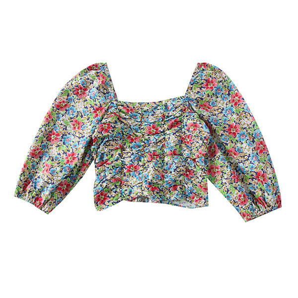 Νέο μοντέλο γυναικεία μπλούζα με floral μοτίβα - σε διάφορα χρώματα